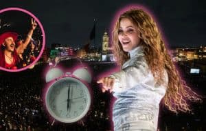¿A qué hora es el concierto de Shakira en el Zócalo?