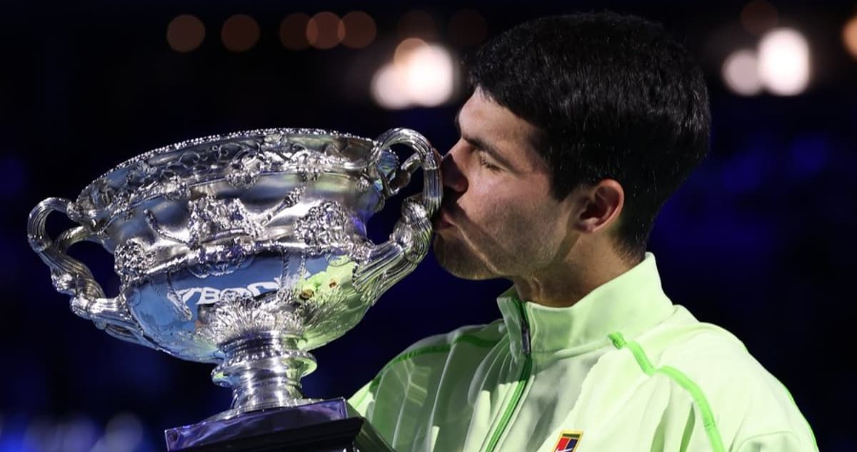 Alcaraz conquista el Abierto de Australia; es el más joven en ganar los 4 Grand Slams