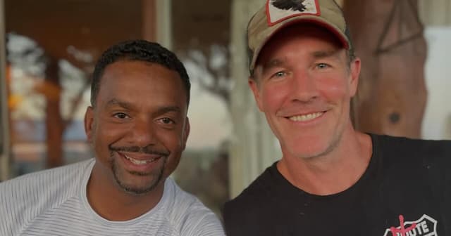 Alfonso Ribeiro, el famoso Carlton de ‘El Príncipe del Rap’, comparte la última foto que se tomó con James Van Der Beek