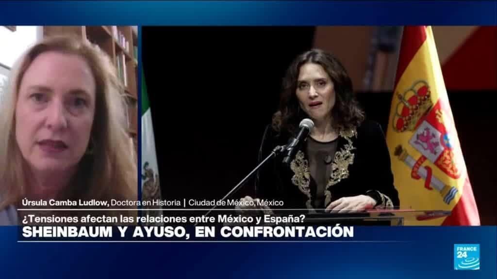 Análisis: las discrepancias entre Díaz Ayuso y Sheinbaum sobre la conquista española
