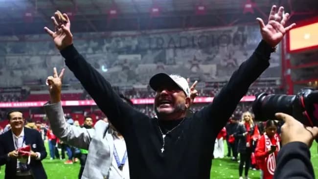 Antonio Mohamed después de ser bicampeón con Toluca: "Es el mejor año de mi carrera"