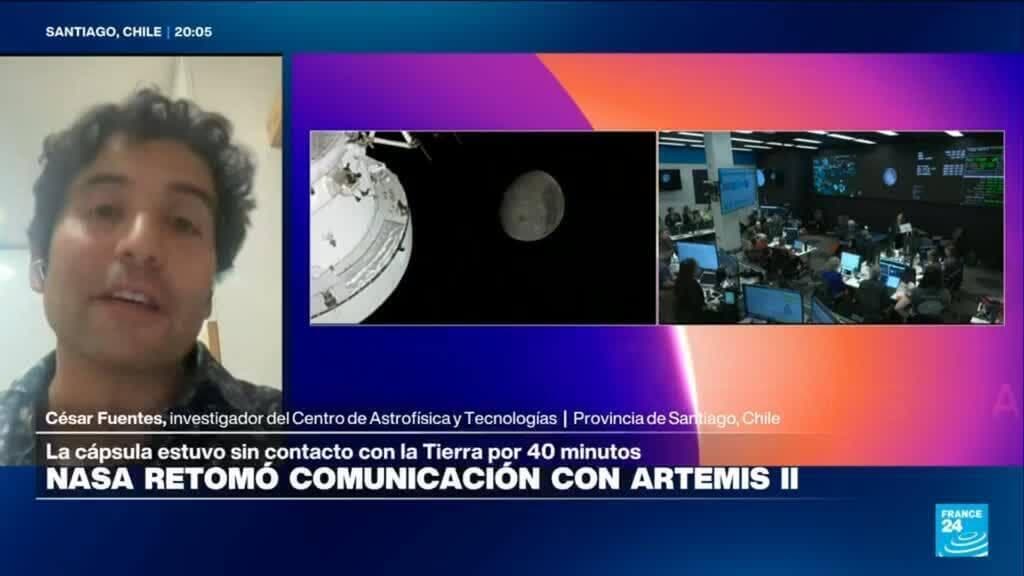 Artemis II: Más lejos que nunca de la Tierra y sin contacto por 40 minutos