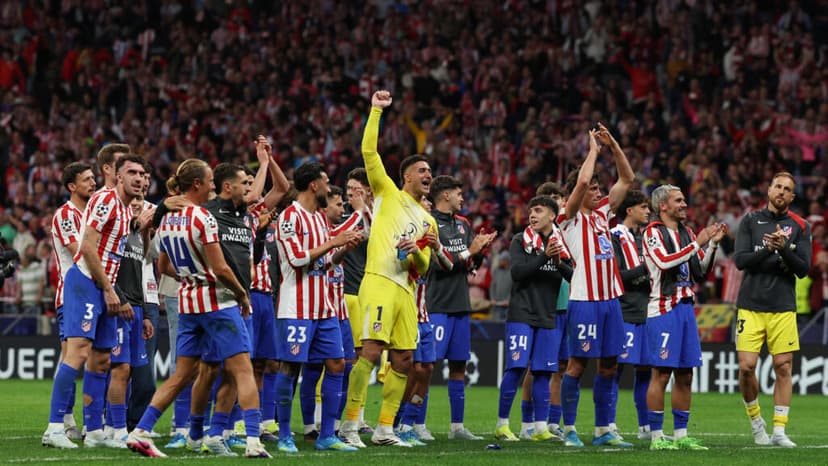 Atlético de Madrid avanza y mantiene el sueño de su primera orejona