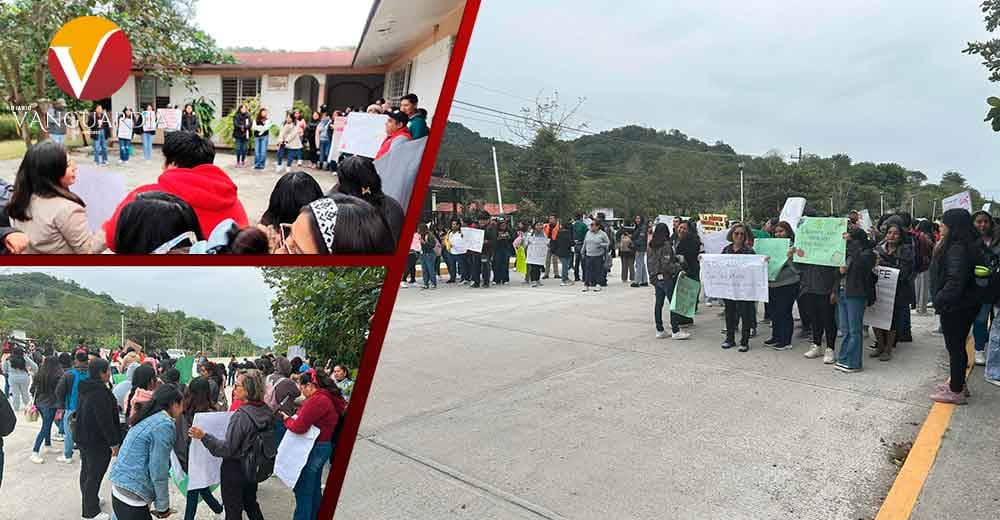 Bloquean acceso a Tihuatlán estudiantes que prestan servicio en el Conafe