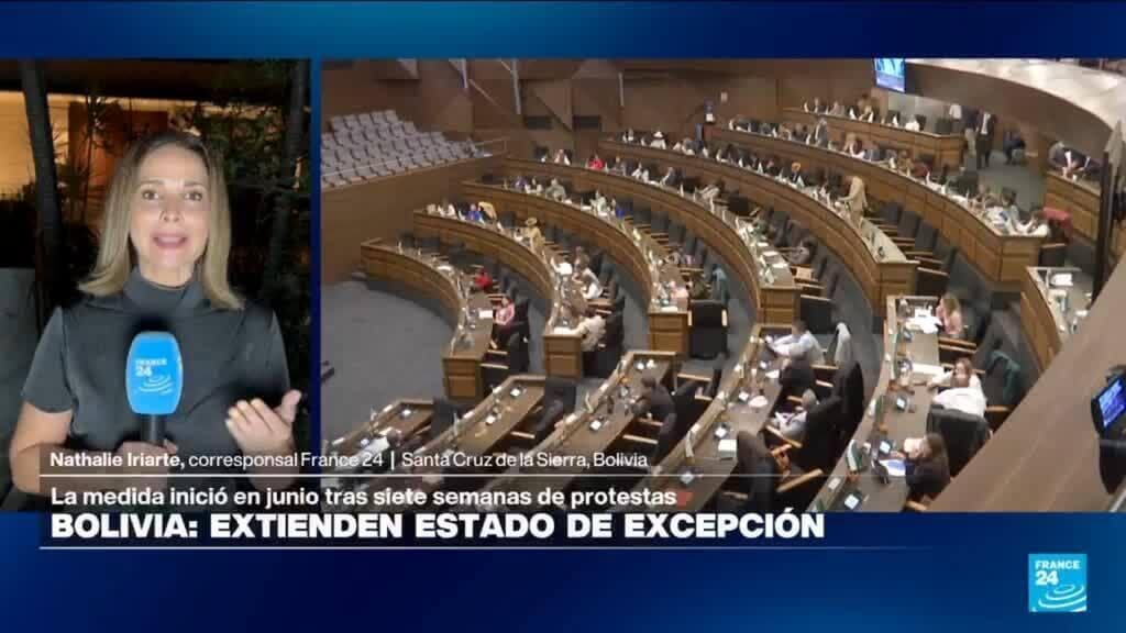 Bolivia: Parlamento extiende estado de excepción por 90 días