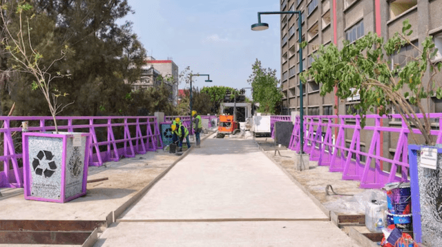 Calzada Flotante de Tlalpan, avance de obras y cómo será el parque elevado