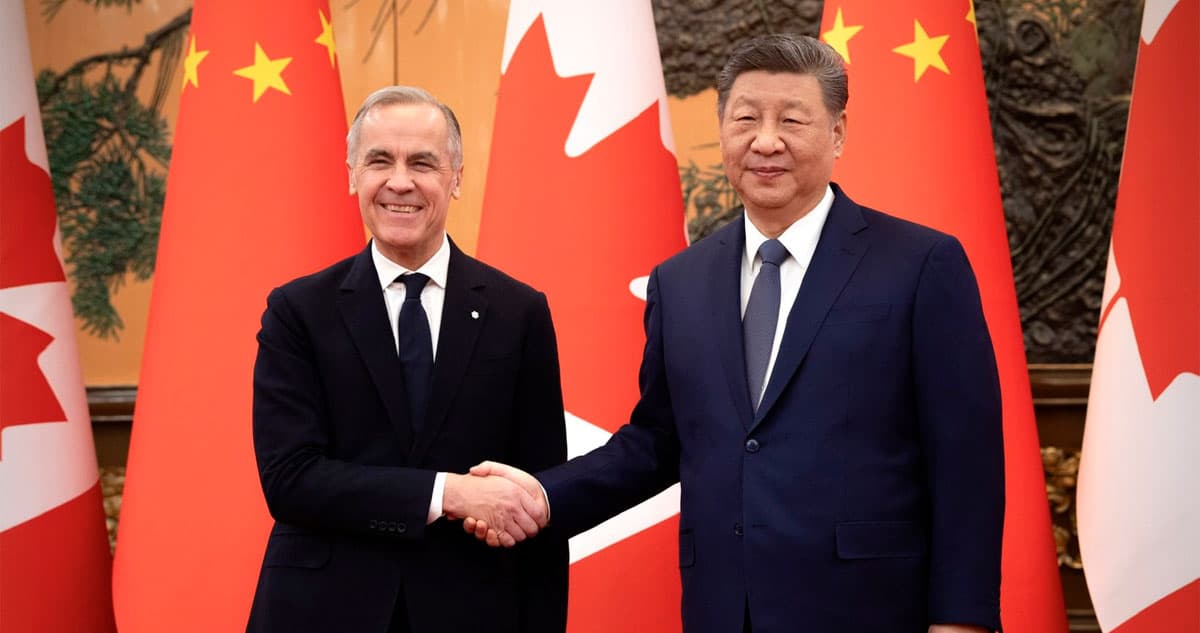 Canadá respeta T-MEC y no busca acuerdos con China, dice Carney tras amenaza de Trump