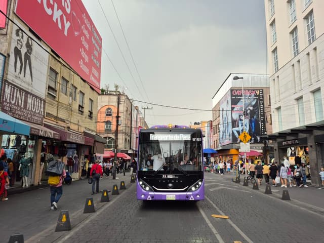 Centrobús ya da servicio en el Centro Histórico de CDMX: conoce sus rutas, costo y horarios