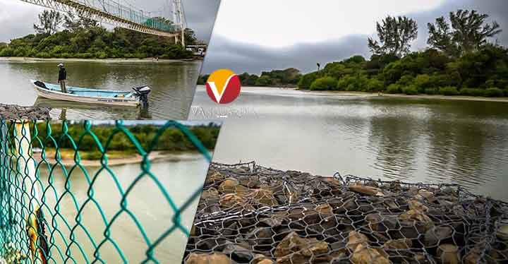 Clausuran puente Chorreras que comunica con Barra de Corazones, en Tamiahua