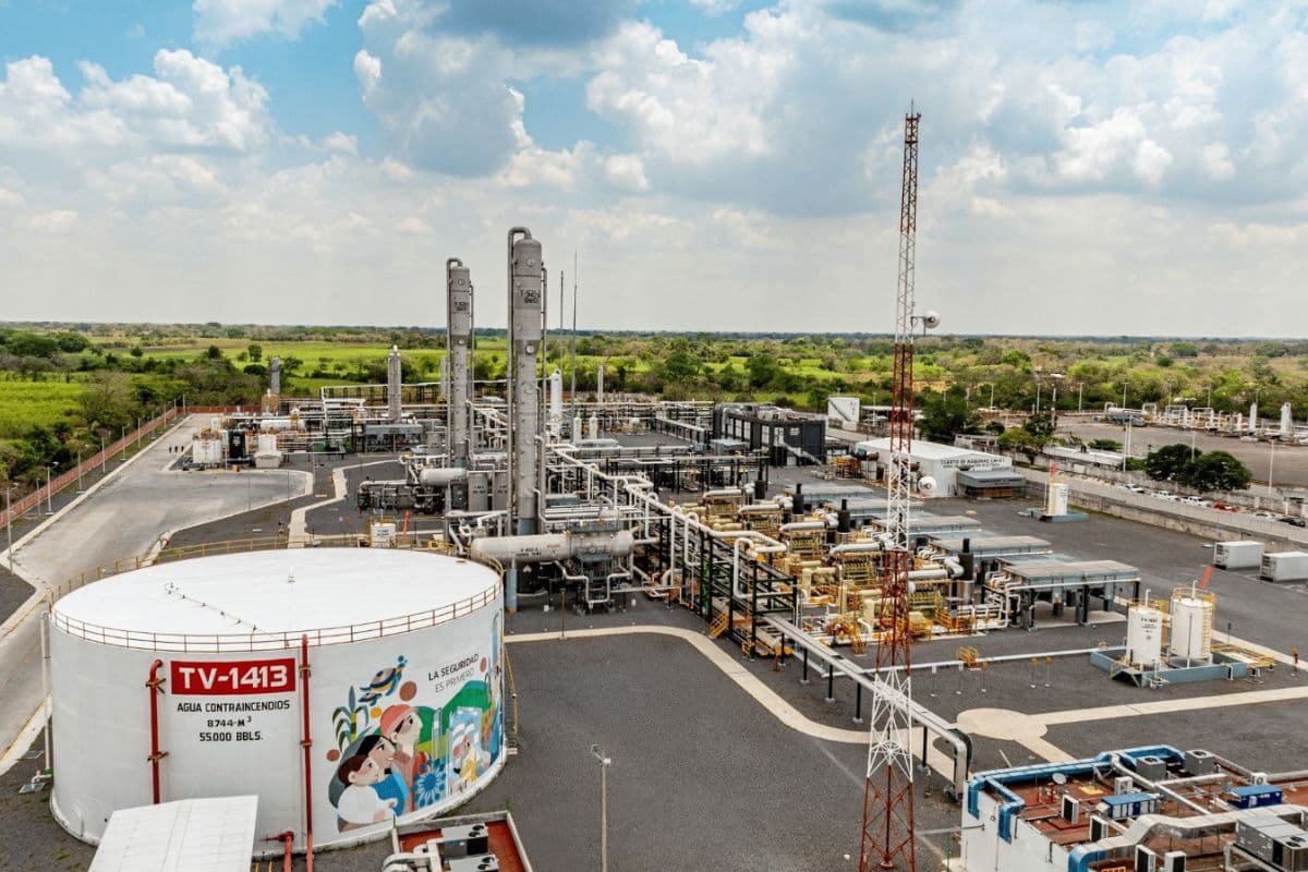 Coastoil Dynamic construye en 12.4 meses planta capaz de procesar 345 millones de pies cúbicos diarios de gas