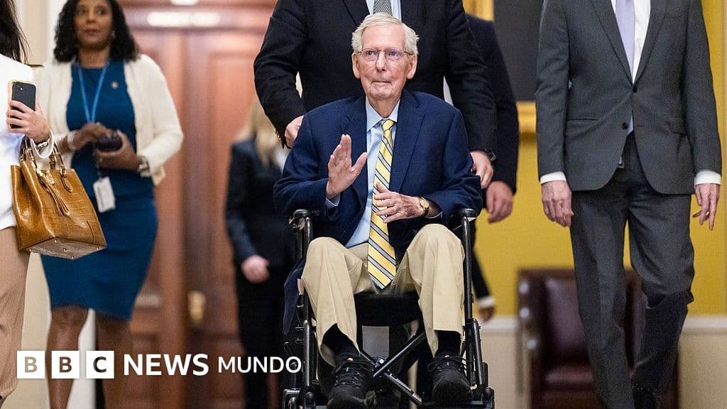 Diversas figuras políticas de edad avanzada en Washington.