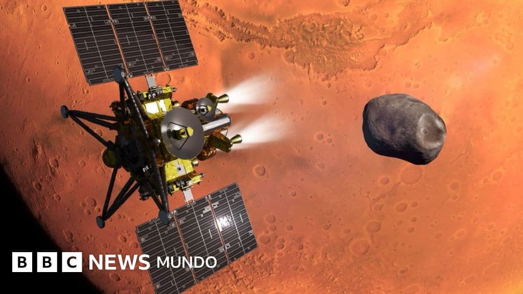 Cómo es Fobos, la luna de Marte que es el destino de una nueva y revolucionaria misión espacial