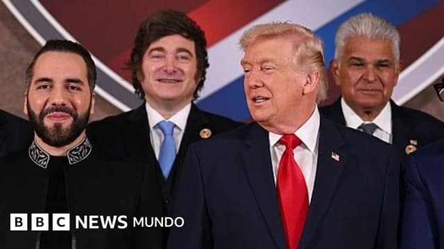 Cómo la nueva derecha que gobierna en América Latina muestra su alineamiento pleno con Trump ante los ojos del mundo