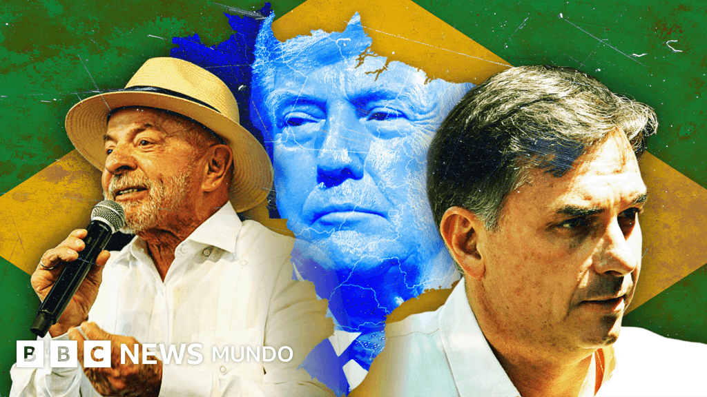 Cómo Trump está tratando de influir para que Flávio Bolsonaro gane a Lula en las elecciones de Brasil