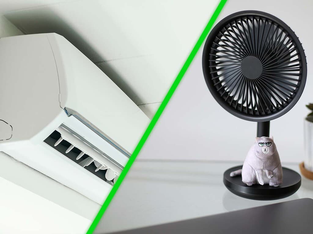 Comparé ventilador y aire acondicionado en mi casa y esto es lo que descubrí sobre cuál gasta más luz