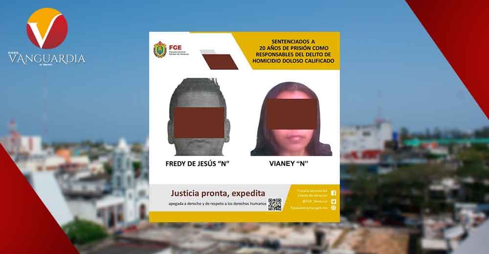 Condenados a 20 años de prisión por homicidio en Coatzacoalcos