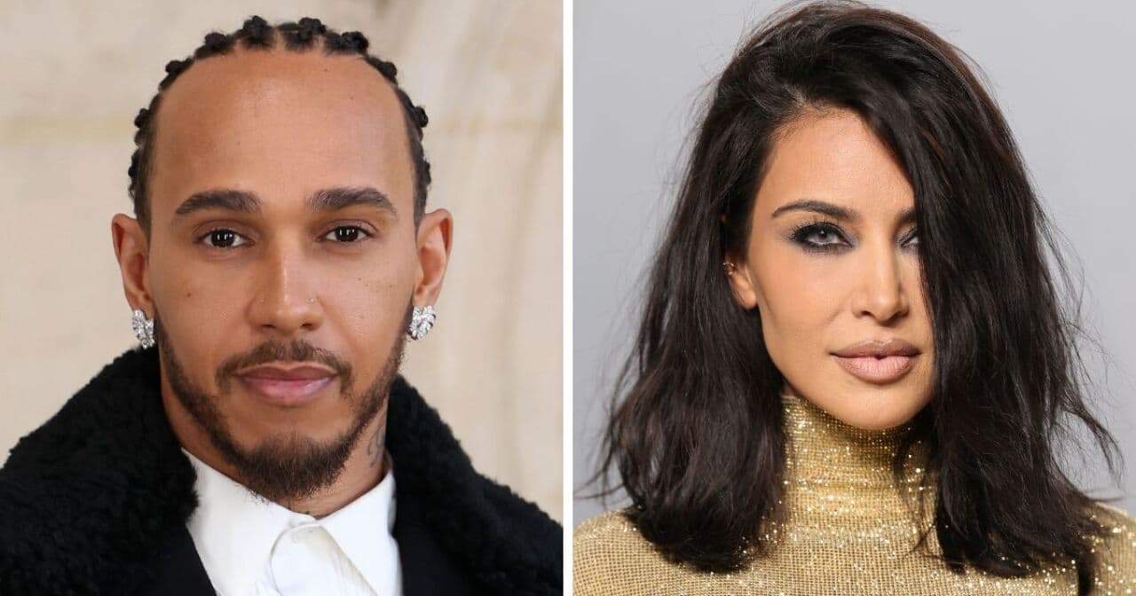 ¿Confirmación silenciosa? El gesto de Lewis Hamilton a Kim Kardashian que reaviva rumores de romance