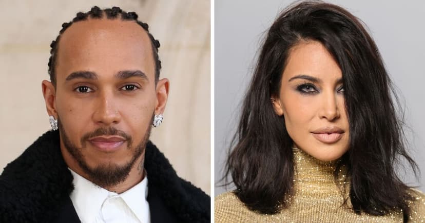 ¿Confirmación silenciosa? El gesto de Lewis Hamilton a Kim Kardashian que reaviva rumores de romance