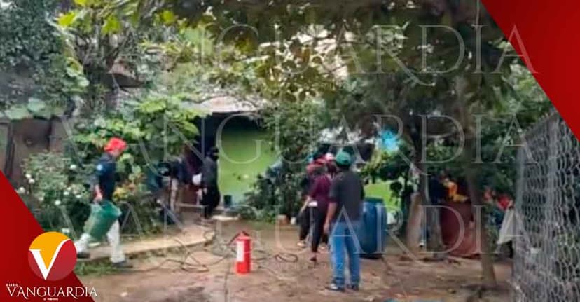 Cortocircuito desata incendio de una vivienda en Platón Sánchez