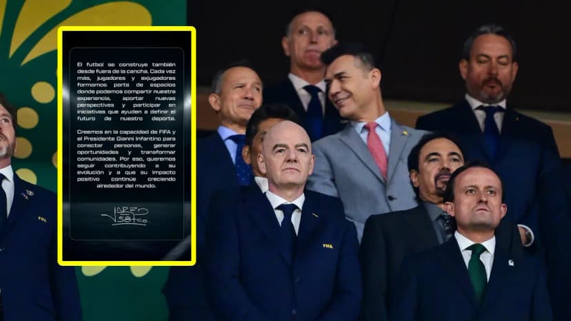 “Creemos en su capacidad”: Exjugadores como Cafú, Roberto Carlos y Borgetti respaldan a Infantino