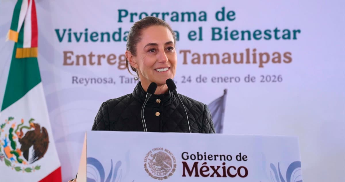 CSP repite en la frontera con EU y ante amagos de Trump: nosotros no nos subordinamos