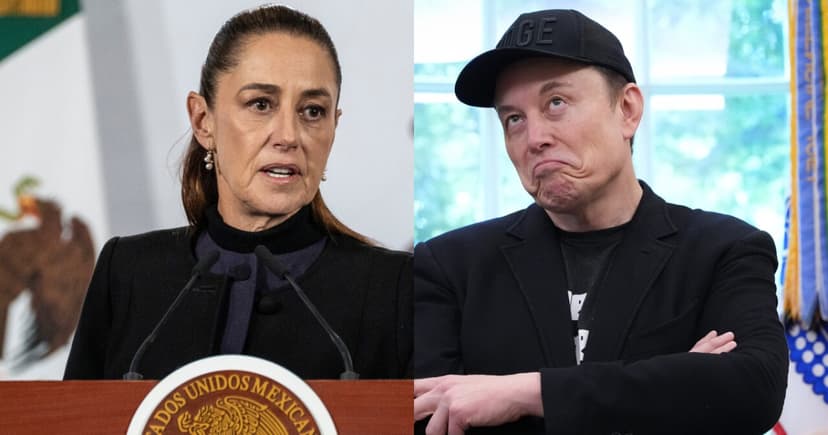 “Da risa leerlos”: Claudia Sheibaum responde a insinuaciones de Elon Musk y considera tomar acciones legales contra él