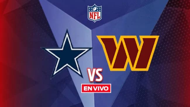 Dallas Cowboys vs Washington Commanders EN VIVO NFL Semana 17