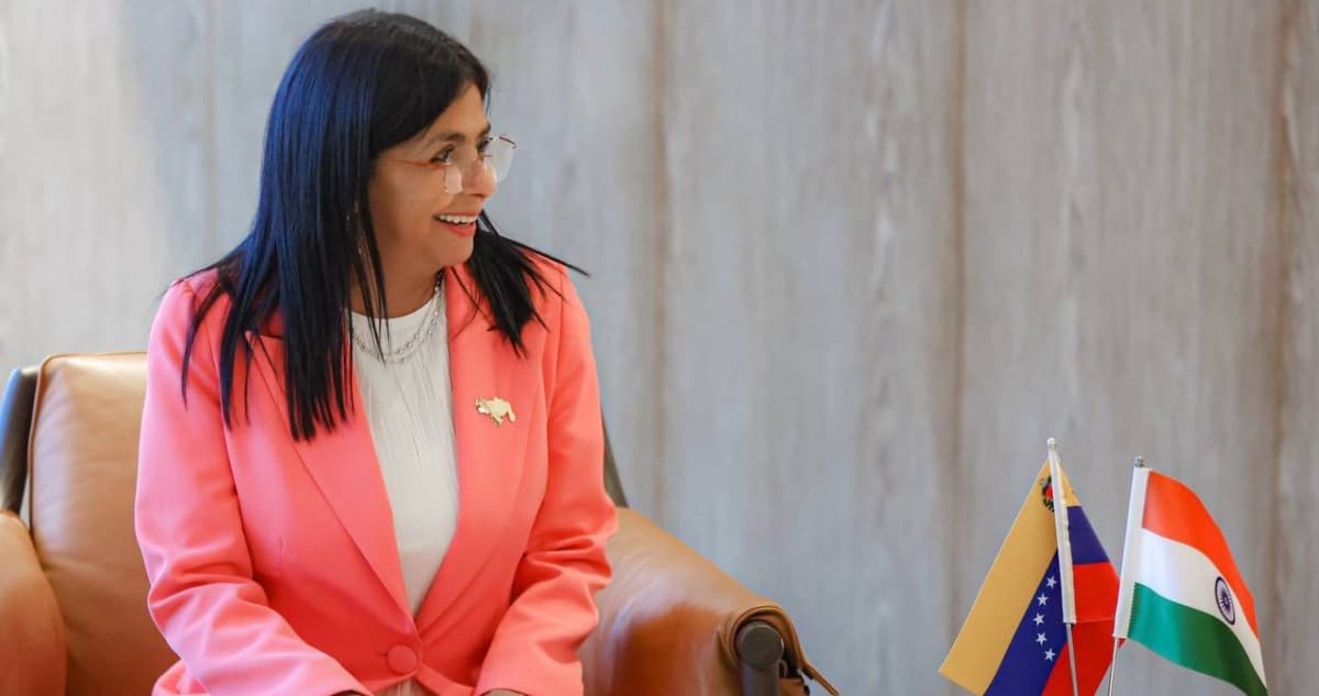 Delcy Rodríguez recibe en Caracas a Laura Dogu, la enviada de Trump para Venezuela