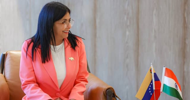 Delcy Rodríguez recibe en Caracas a Laura Dogu, la enviada de Trump para Venezuela
