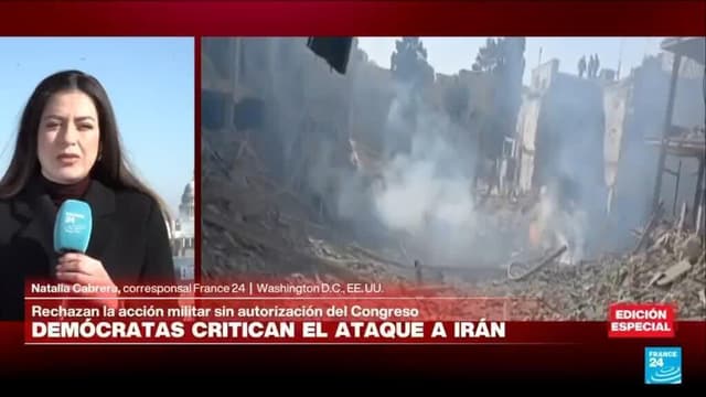 Demócratas cuestionan ataque de Trump a Irán sin aval del Congreso