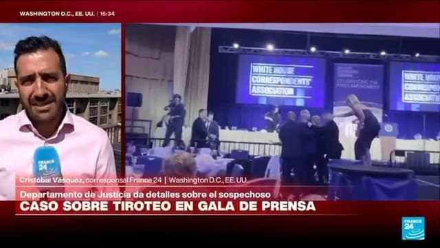 Departamento de Justicia ofrece detalles sobre sospechoso por tiroteo en cena de prensa