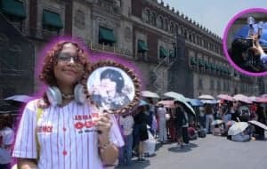 Desde Tabasco, bajo el Sol y a la espera: ARMYS llegan al Zócalo de CDMX para ver a BTS en Palacio Nacional | FOTOS