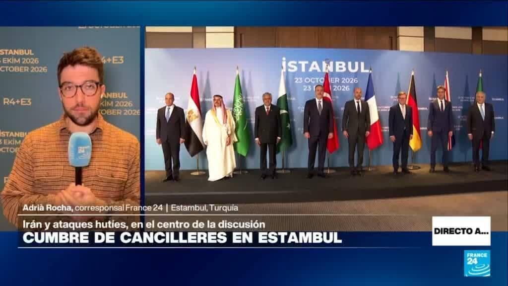 Reunión de ministros de Exteriores en Estambul.