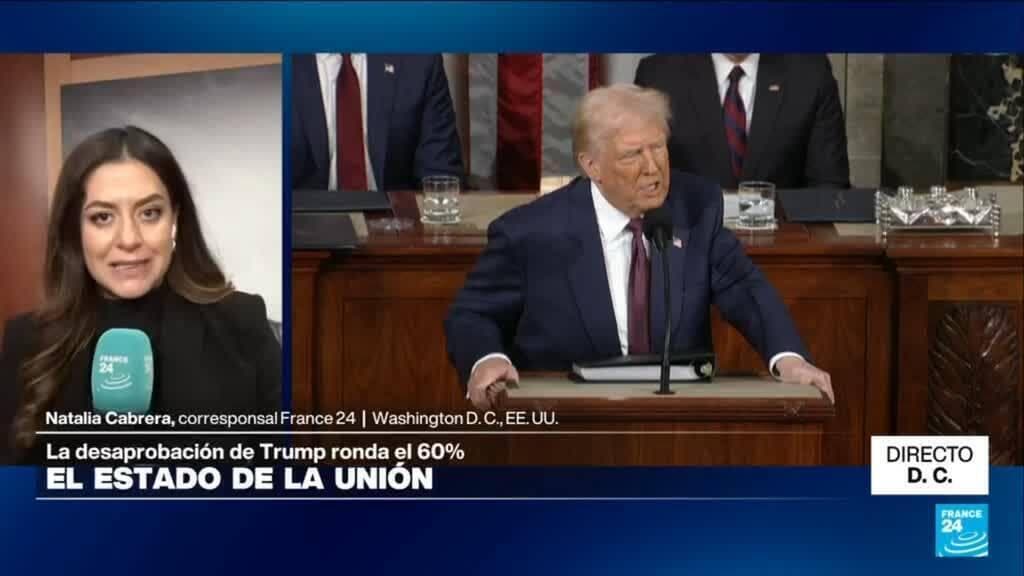 Directo D. C.: ¿Cómo llega Donald Trump al discurso de Estado de la Unión?