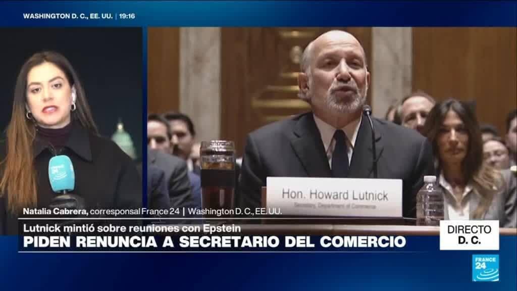 Directo D. C. y el escándalo de las reuniones de Lutnick con Epstein