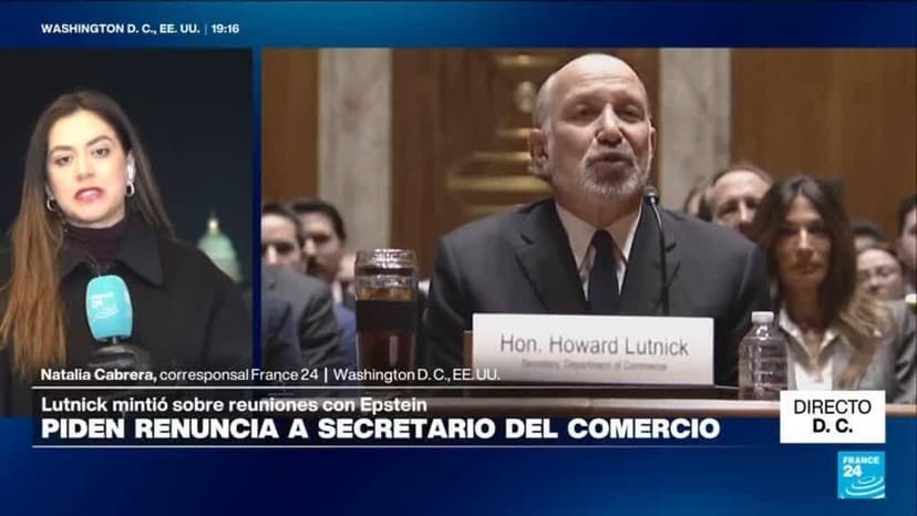 Directo D. C. y el escándalo de las reuniones de Lutnick con Epstein