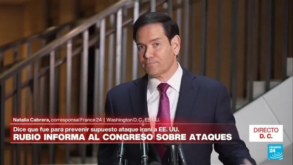 Directo D. C. y la declaración de Marco Rubio al Congreso sobre ataques a Irán