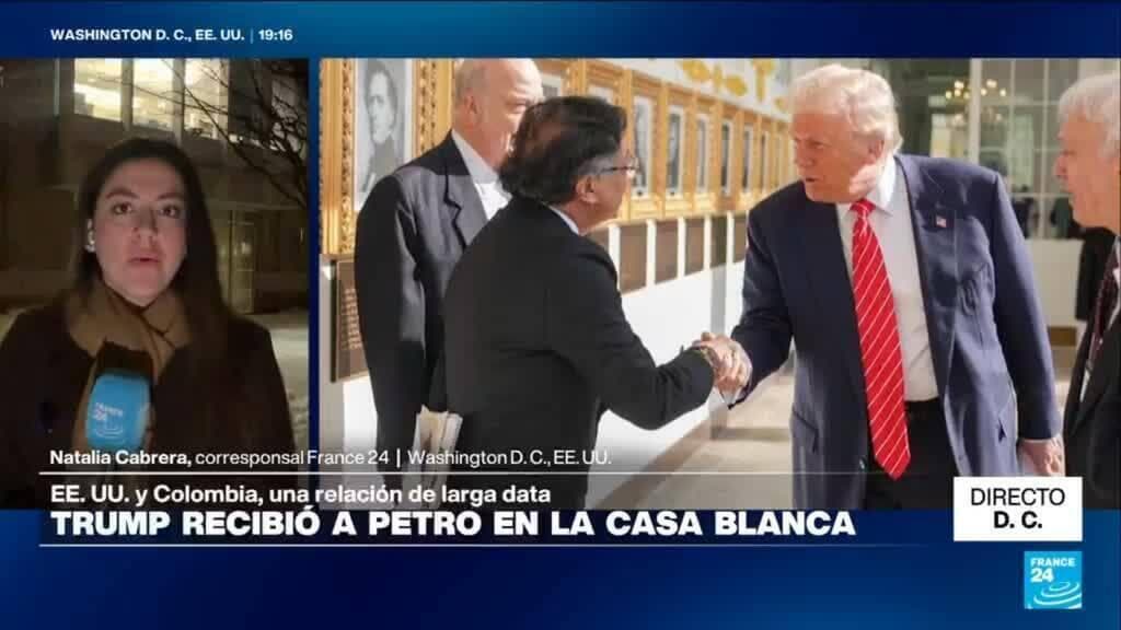 Directo D. C. y la reunión de Petro y Trump para reducir las tensiones
