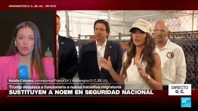 Directo D. C. y la sustitución de Kristi Noem como secretaria de Seguridad Nacional de EE. UU.