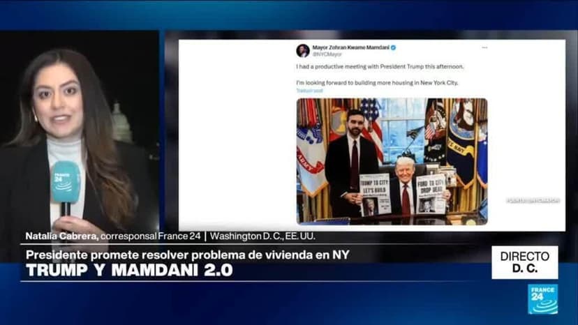 Directo D. C. y la visita sorpresa de Mamdani a Trump