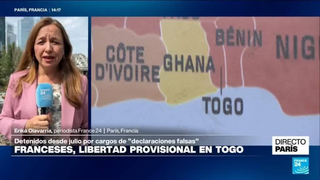 Directo París y la liberación de dos periodistas franceses presos en Togo