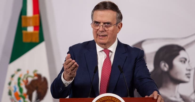 Ebrard anuncia acuerdo comercial con UE para reducir riesgos por aranceles de Trump