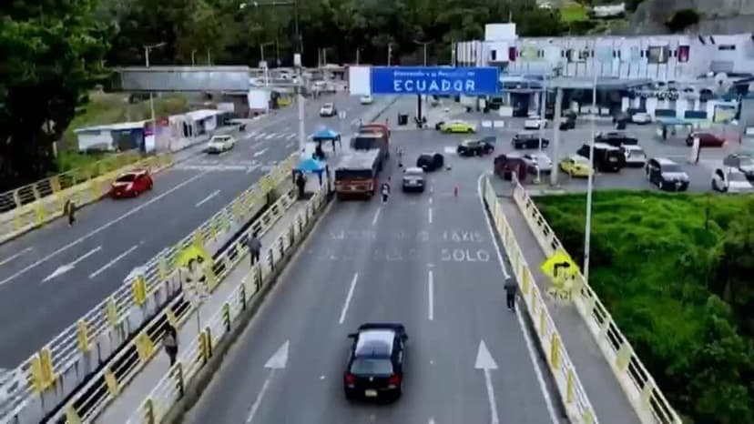 Ecuador amenaza a Colombia con arancel si no coopera en temas de seguridad; Bogotá rechaza la medida