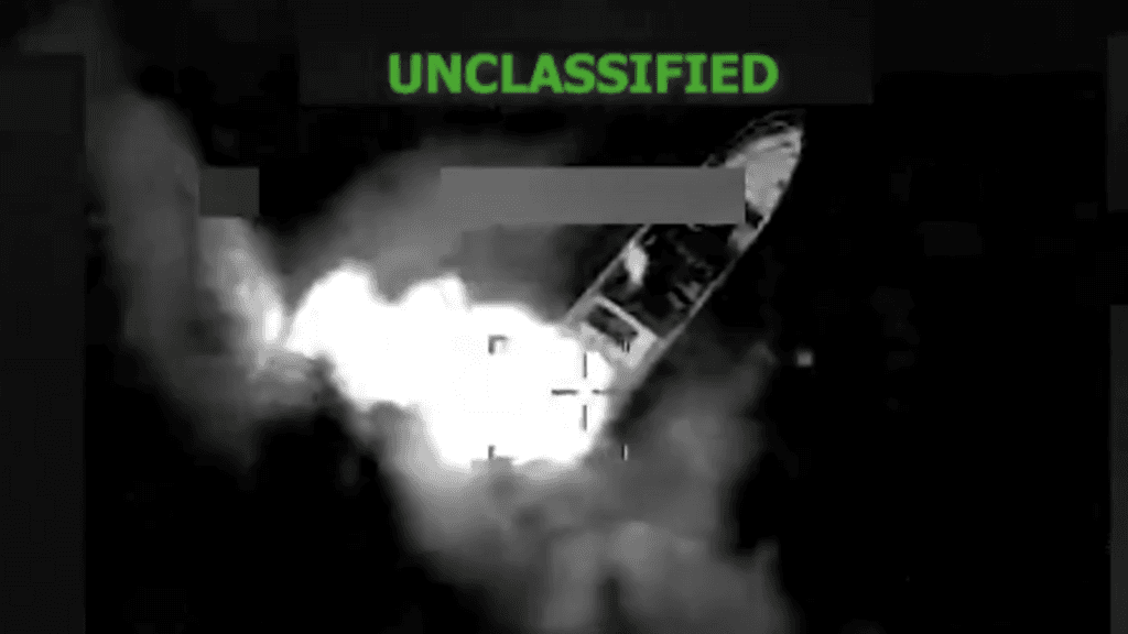 EE. UU. ataca una lancha en el Pacífico y deja dos muertos y un sobreviviente