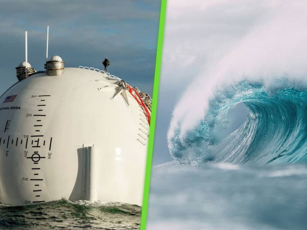 EE.UU. está lanzando al mar esferas gigantes con un objetivo: aprovechar una de las mayores fuentes de energía renovables