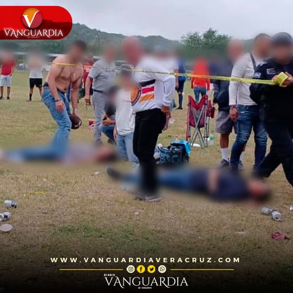 ¡Ejecutan a pareja en el campo Bicentenario de Tuxpan! Él sería patrocinador del equipo Tenechaco