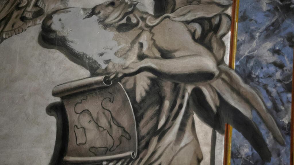 El ángel con rostro de Meloni fue finalmente borrado por orden del Vaticano