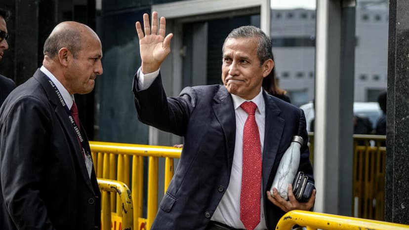 El expresidente peruano Ollanta Humala queda en libertad tras la anulación de condena de 15 años por lavado
