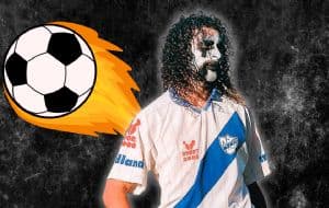 El futbolista metalero que jugaba con la cara de Corpse Paint como fan del Black Metal