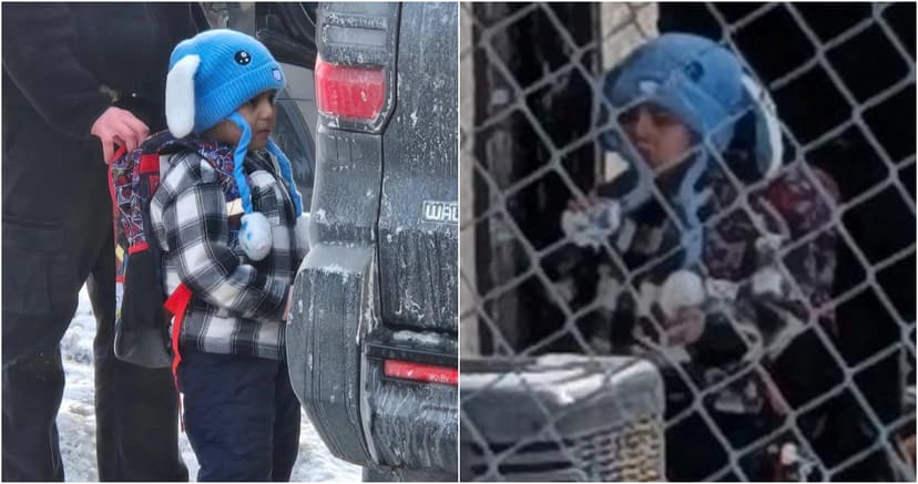 El ICE atrapa a niño de 5 años y su papá. Recaudan miles para ellos ¬ FOTOS y VIDEOS